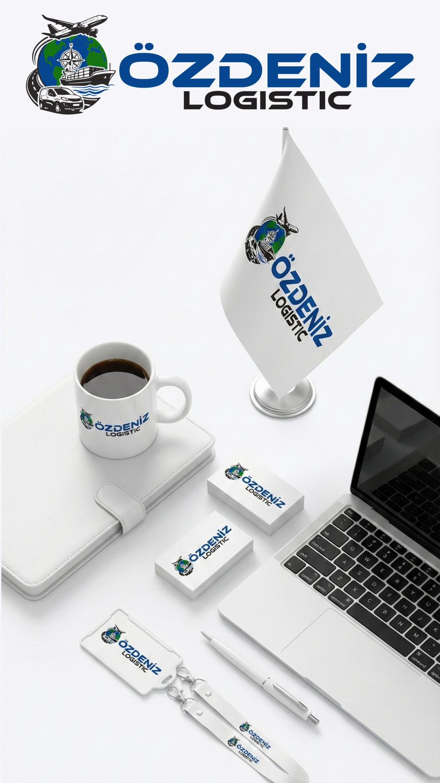 Kurumsal kimlik çalışması mockup